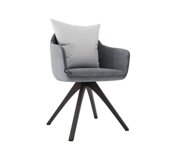 Wood Frame Lounge Chair